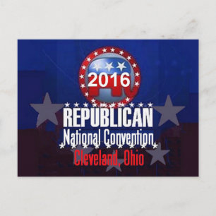 Republican 2016 Convention Postcard Vykort