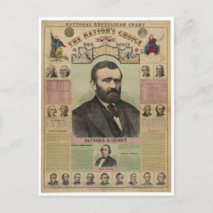 Republican Chart Ulysses S. Grant by M.T. Boyd Vykort