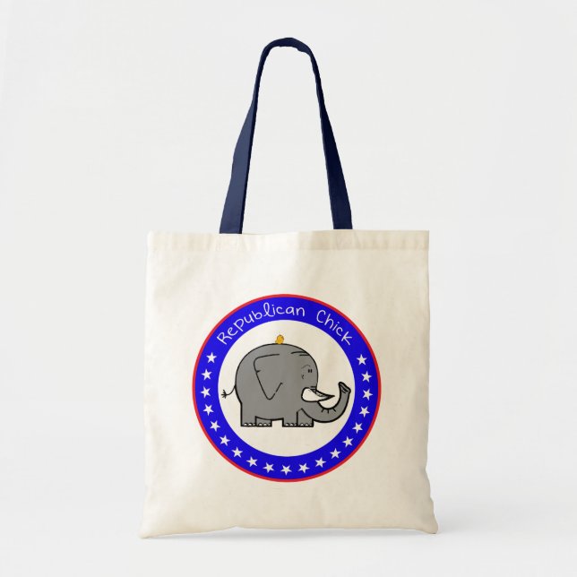 Republican Chick Bag Tygkasse (Framsidan)