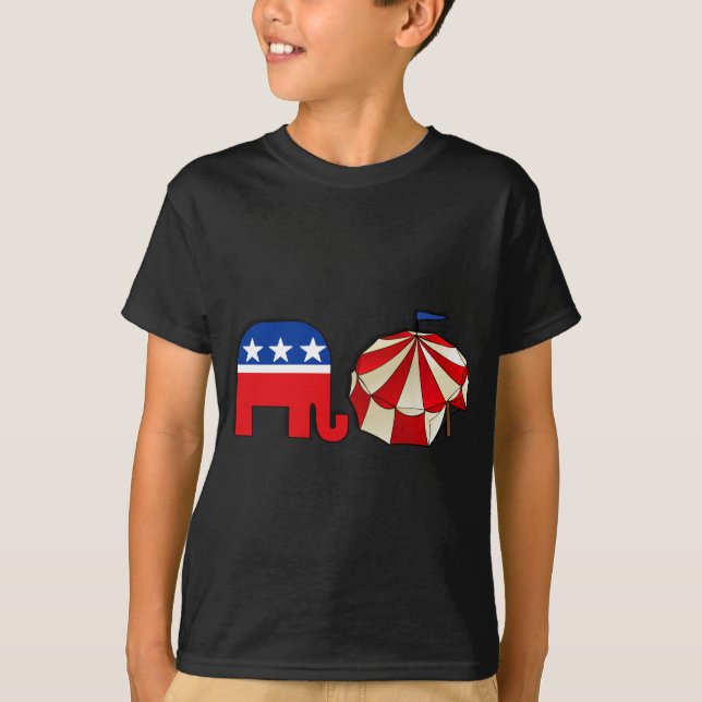 Republican Circus Elephant Tee (Framsida)