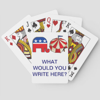 Republican Circus Ord Puzzle Casinokort