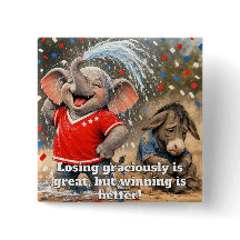 Republican Customizable Midterm Elections Button