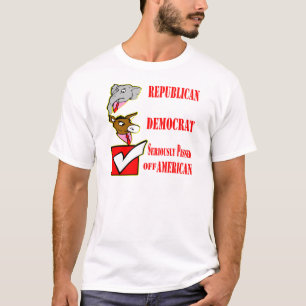 Republican, demokrat, allvarligt pisserad av Ameri Tröja