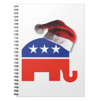 Republican-Elephant-JULAFTON Anteckningsbok