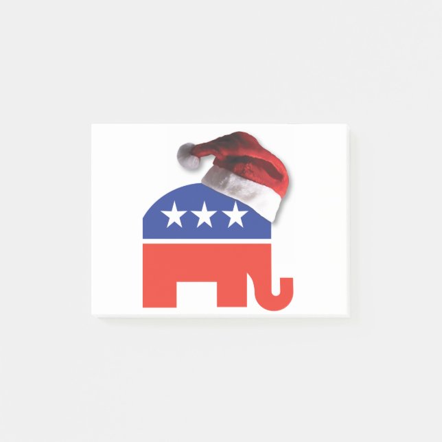 Republican-Elephant-JULAFTON Post-it Block (Framsida)