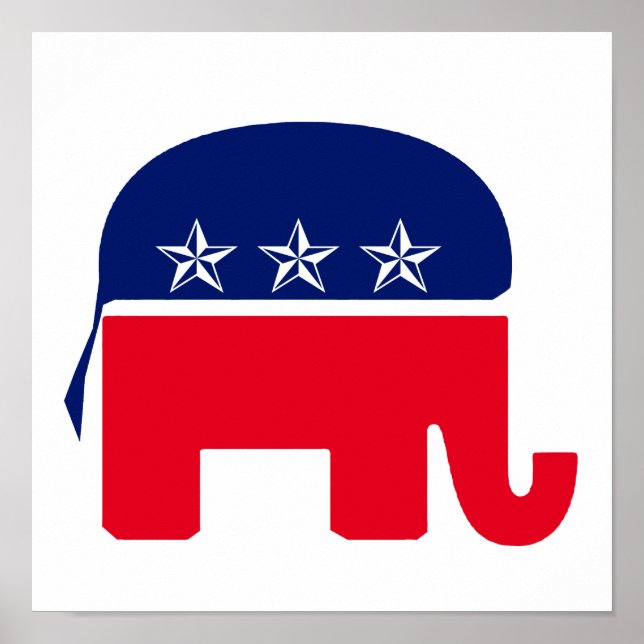 Republican Elephant Poster (Framsidan)