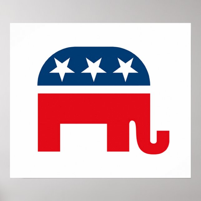 Republican Elephant Poster (Framsidan)