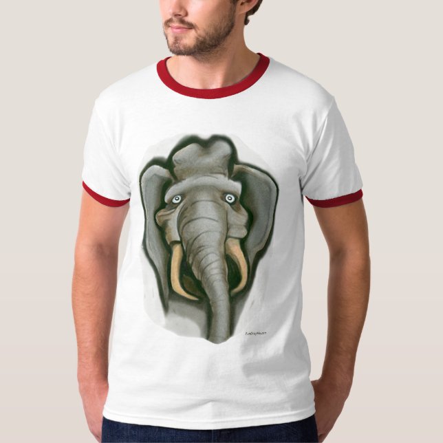 Republican Elephant Tee Shirt (Framsida)