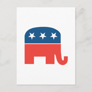 Republican Elephant Vykort