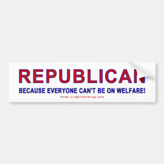 Republican för.. bildekal
