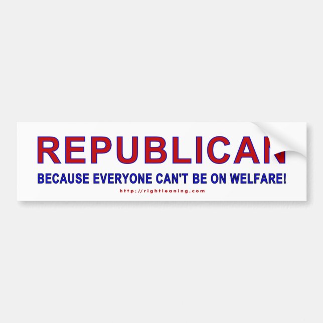 Republican för.. bildekal (Framsidan)