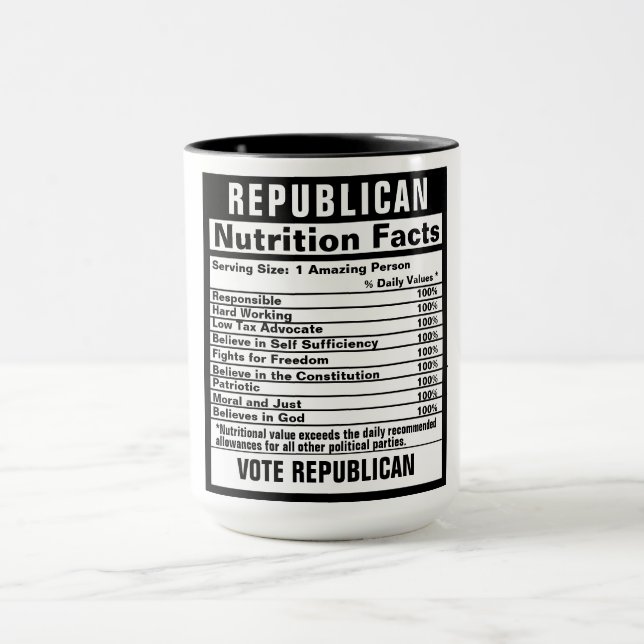 Republican Funny Gift Mugg (Center)