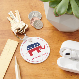 Republican Metall Keychain Nyckelring