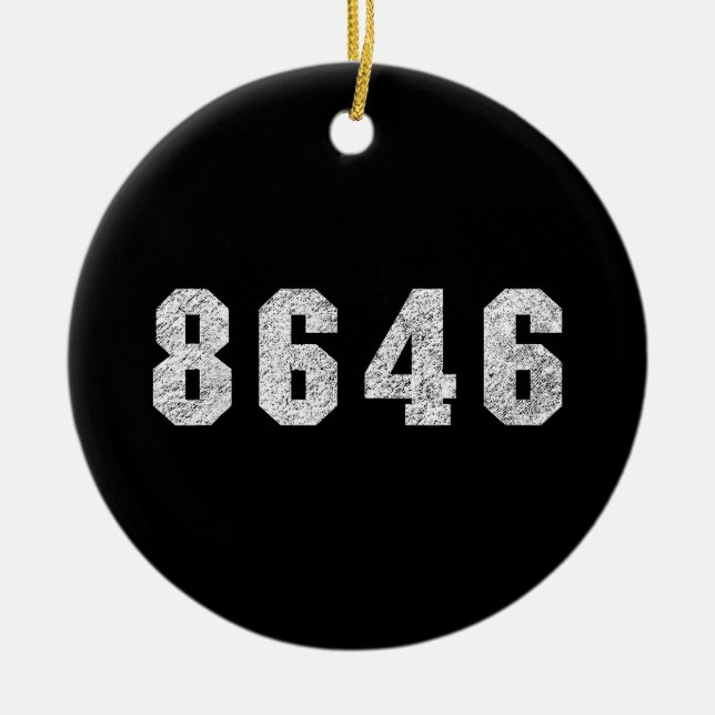 Republican Trump 86 46 Julgransprydnad Keramik (Framsidan)