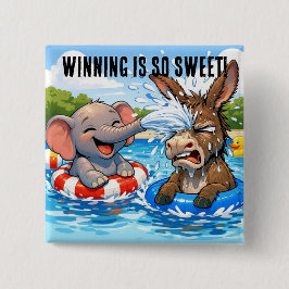 Republican Victory US Midterm Election Button Knapp