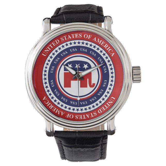 Republican Watch Armbandsur (Framsida)