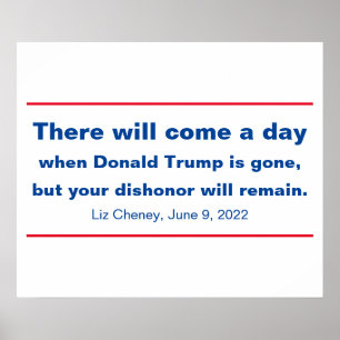 Republicaner din vanära kommer att kvarstå i Chene Poster