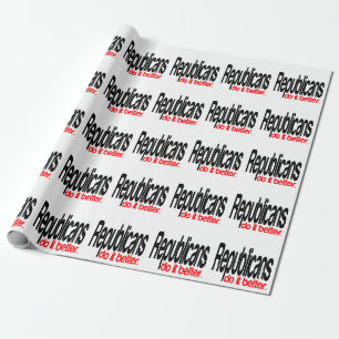 Republicaner gör det bättre presentpapper
