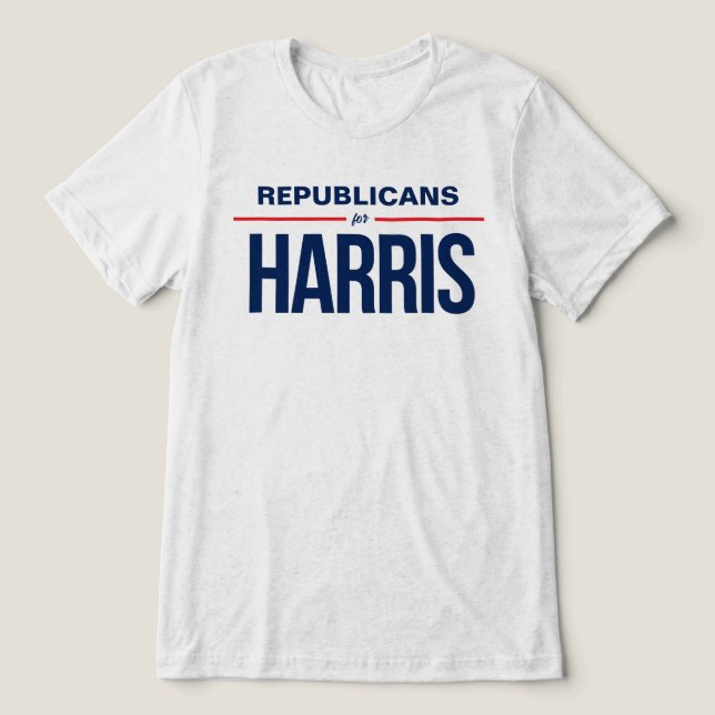 Republicaner i Harris T Shirt (Design Framsida)