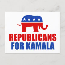 Republicaner i Kamala Harris Elephant