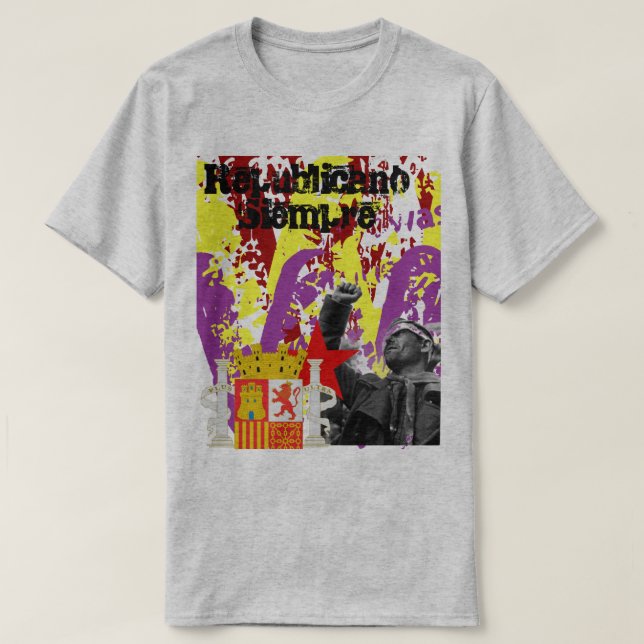 Republicano Siempre Tee Shirt (Design framsida)