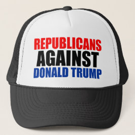 Republicans against Donald Trump Truckerkeps