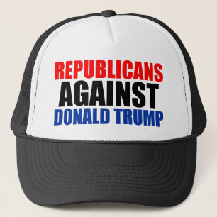 Republicans against Donald Trump Truckerkeps