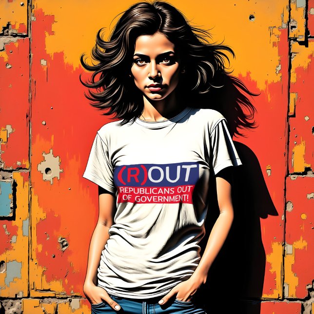 Republicans out t shirt (Skapare uppladdad)