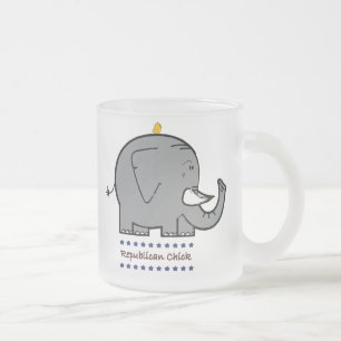 Republicansk chick frostigt mugg