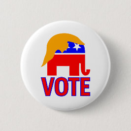 Republicansk elefanttrump 2020 knapp