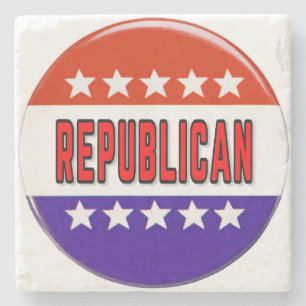 Republicansk knapp stenunderlägg