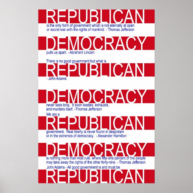 Republicansk Poster (Framsidan)