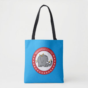 Republicanska Chickar Bag Tygkasse