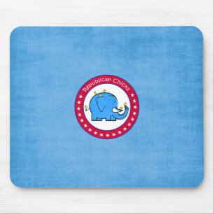 Republicanska chickar mousepad musmatta