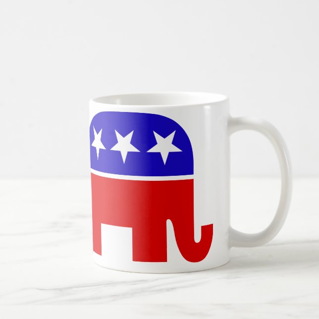 Republicanska Elephant Mugg (Höger)