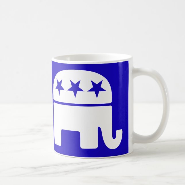 Republicanska Elephant Mugg (Höger)