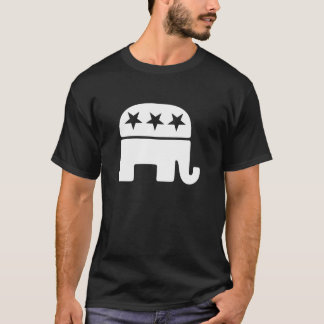 Republicanska Elephant T-skjortor T-shirt