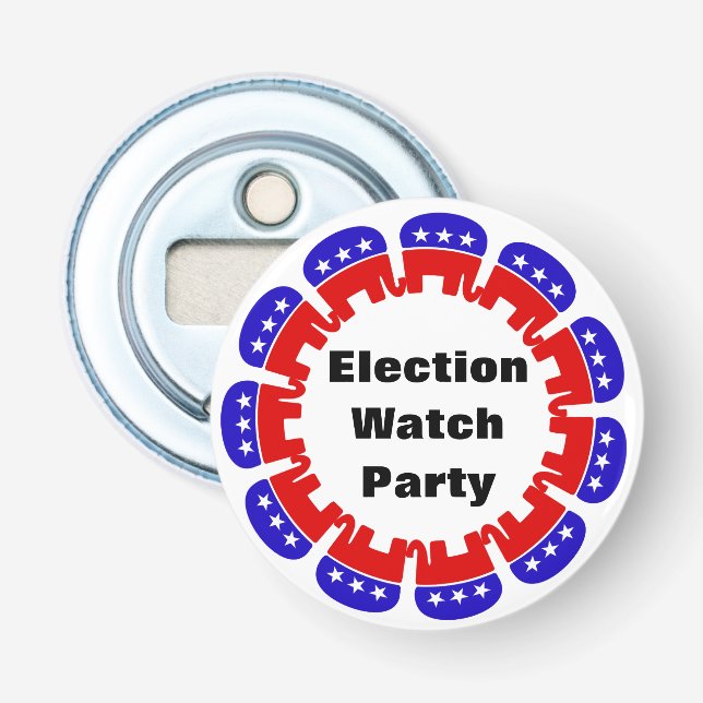 Republicanska valövervakare Party Flasköppnare (Framsidan)