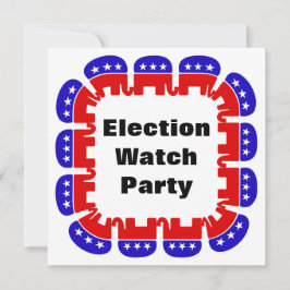 Republicanska valövervakare Party Inbjudningar