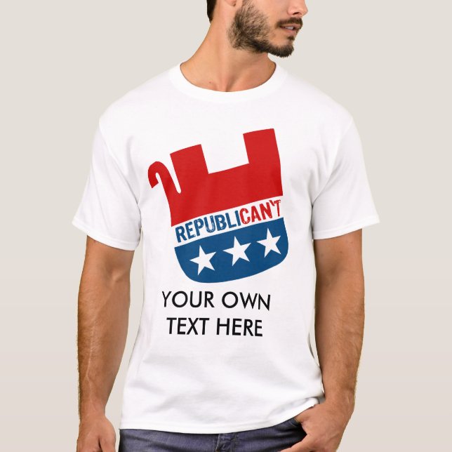 REPUBLICAN'T TEE SHIRT (Framsida)