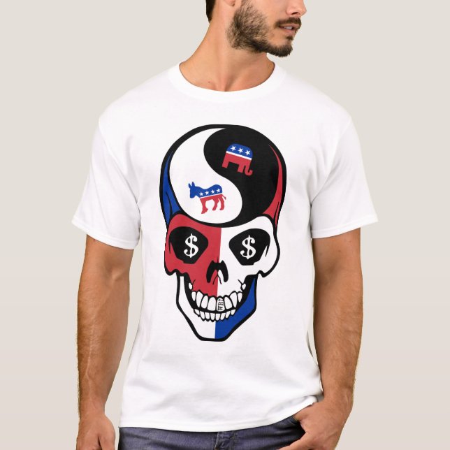 Republicrat Skeletor T-shirt (Framsida)