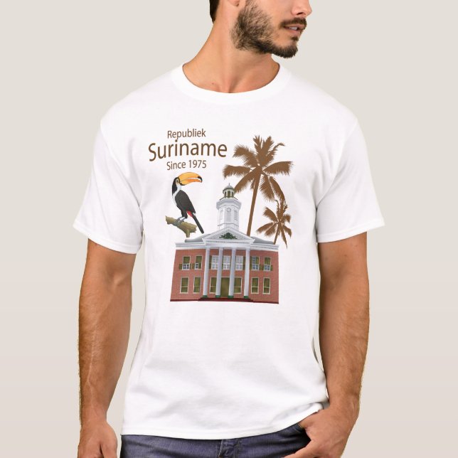 Republiek Suriname 1975 Tee (Framsida)