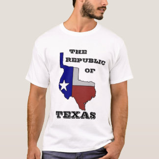 Republik av skräddarsy Texas - T Shirt