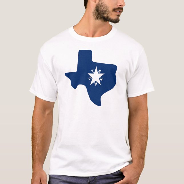 Republik av Texas T Shirt (Framsida)