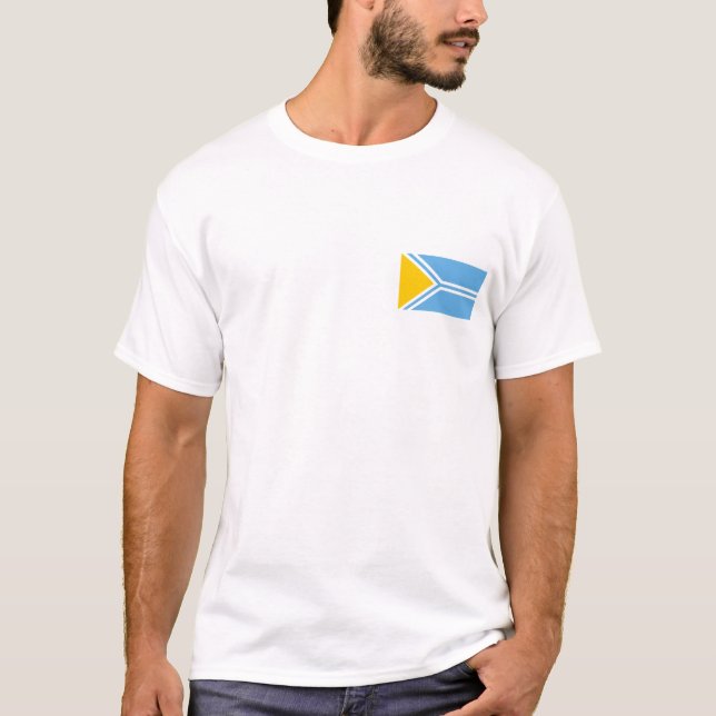 Republik av Tuva - rysk federation Tee (Framsida)