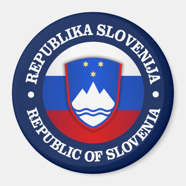 Republika Slovenien Magnet (Framsidan)