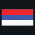 Republika Srpska-flagga Fototryck<br><div class="desc">Republika Srpskas patriotiska flagga.</div>
