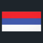 Republika Srpska-flagga Fototryck<br><div class="desc">Republika Srpskas patriotiska flagga.</div>