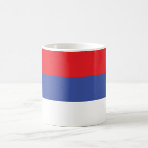 Republika Srpska Flagga Kaffemugg
