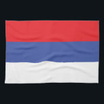 Republika Srpska-flagga Kökshandduk<br><div class="desc">Republika Srpskas patriotiska flagga.</div>